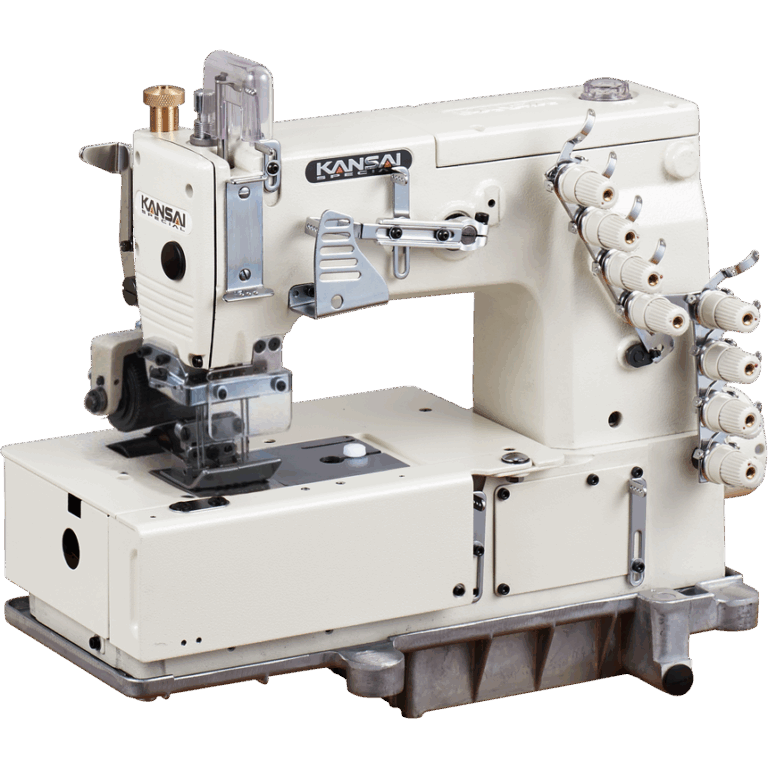 Illustrative close-up of machine stitching